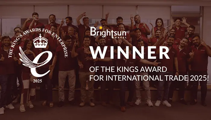 Brightsun Travel Wins the Prestigious King’s Awards for Enterpise